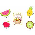 Untumble Set of 5 Multicolor Fruit Theme Poster Pack