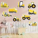 Untumble Truck Theme Poster Pack (Set of 9)(Multicolor - 1 feet in Size)