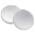 Microscope Reflecting Mirror 2pcs Glass Accessories for Student Microscopes