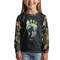 Uourmeti Girls Graphic Tees Long Sleeve T Shirts for Teens