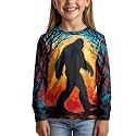 Uourmeti Girls Graphic Tees Long Sleeve T Shirts for Teens