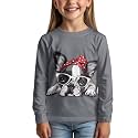 Uourmeti Girls Graphic Tees Long Sleeve T Shirts for Teens