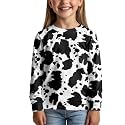 Uourmeti Girls Graphic Tees Long Sleeve T Shirts for Teens