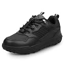 UOVO Boys School Shoes Uniform Black Dress Shoes for Kids