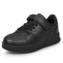 UOVO Boys School Shoes Uniform Black Dress Shoes for Kids