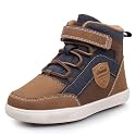 UOVO Kids Boys Shoes Water Resistant Boots Non-Slip Mid-Top Skateboarding Childern Athletic (Little/Big Kids)