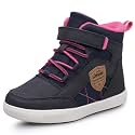 UOVO Kids Boys Shoes Water Resistant Boots Non-Slip Mid-Top Skateboarding Childern Athletic (Little/Big Kids)
