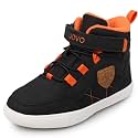 UOVO Kids Boys Shoes Water Resistant Boots Non-Slip Mid-Top Skateboarding Childern Athletic (Little/Big Kids)