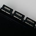 UPAFEXXI-Bible Tabs with Book Summaries, 3D Gold Foil Embossed Lettering
