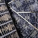 UPAFEXXI-Bible Tabs for Women and Men, 3D Gold Foil Embossed Lettering