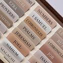 UPAFEXXI-Laminated Bible Tabs with Book Summaries, Bible Study Supplies