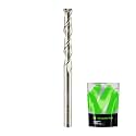 Upcut Spiral Router Bit 1/8 Inch Shank 1/8 Inch Cutting Dia. Upcut CNC Router Bit Solid Carbide, Ideal for Wood Cutting, Slot Mortise, Engraving