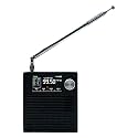 Updated Plus Si4732 Mini Radio, ATS V3B Pocket Radio Receiver, Multi-Band AM/FM/LSB/USB Receiver, 5W Speaker & Headphone Amp, for Radios Enthusiasts and Casual Listening