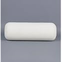 Microfiber Decorative Pillow Bolster, Size- 16X32 Inches 1 Pcs, White