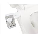 Bidet Attachment for Toilet Seat, Adjustable Angle Dual Nozzle, Self-Cleaning, Non-Electric Bidet Attachment