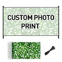 UPGRADE Custom Scenic Privacy Fence Screen for Outdoor Full-Color Printed Fence Cover with PVC Mesh UV Resistant, Weatherproof Perfect for Garden, Balcony, Backyard