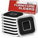 Upgrade Furniture Sliders with Groove - Furniture Sliders for Carpets