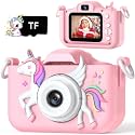 Upgrade Kids Camera for Girls, Christmas Birthday Gifts for Boys, 1080P HD Selfie Digital Video Camera for Toddlers, Cute Portable Little Girls Boys Gifts Toys for 3 4 5 6 Years Old