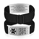 Upgrade Medical Bracelets Men Women with QR Code Medical Alert ID Bracelets