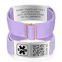 Upgrade Medical Bracelets Men Women with QR Code Medical Alert ID Bracelets