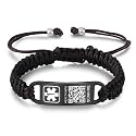 Upgrade Medical Bracelets Men Women with QR Code Medical Alert ID Bracelets