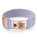 Upgrade Medical Bracelets Men Women with QR Code Medical Alert ID Bracelets
