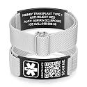 Upgrade Medical Bracelets Men Women with QR Code Medical Alert ID Bracelets