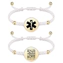Upgrade Medical Bracelets Men Women with QR Code Medical Alert ID Bracelets