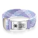 Upgrade Medical Bracelets Men Women with QR Code Medical Alert ID Bracelets