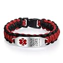 Upgrade Medical Bracelets Men Women with QR Code Medical Alert ID Bracelets