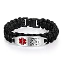 Upgrade Medical Bracelets Men Women with QR Code Medical Alert ID Bracelets