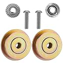 Upgrade New Cut-Off Flange Track Bearing Kit Replacement for Tapco Pro & Max Siding Brake 12334 Rollers, 12364 Screws, 10094 Lock Nuts Alloy Steel
