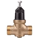 Upgraded 1" Brass Pressure Reducing Valve，Water Pressure Regulator for home with Double Union FNPT Connection - Stainless Steel Strainer Screen (No Union FNPT)