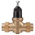 Upgraded 1" Brass Pressure Reducing Valve，Water Pressure Regulator for home with Double Union FNPT Connection - Stainless Steel Strainer Screen (1 inch)