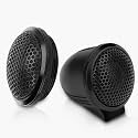Upgraded 1-Inch Car Tweeters – 240W Neodymium Silk Dome High-Frequency Super Tweeters with Built-in Crossover &amp; Bass Blocker – 4-Ohm, Flush/Surface Mount Kit for Crisp Highs – Easy Install Black (A)