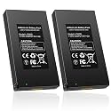 2 Pack 10000mAh Lithium Battery Pack for GardePro Trail Camera, E6P, E6PCF, E6PMB, E8P, E8PWF, E8PMB, X60P, X60PMB, Meidase Trail P300 Pro S950PLMB S950P S960 S965 Pro S970 Pro P100P