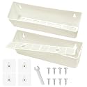 Upgraded 11" Tip-Out Plastic Sink Trays Kitchen Sink Tip Out Tray