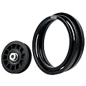 Upgraded 539110311 Idler Pulley & 539110411 Belt for Husqvarna & Poulan Pro