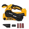 Upgraded Brushless Belt Sander Compatible with Dewalt 20V Battery