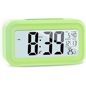 Upgraded Digital Alarm Clock 4.3 inch LED