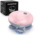 Upgraded Handheld Pet Massager for Dogs and Cats, Electric Cat Dog Massager, with 4 Rotatable Massage Heads, Three Modes, for Relieving Tight Stiffness Muscles, Promote Bonding