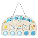 Upgraded Morning Routine Chart for Toddlers, Visual Schedule Chart