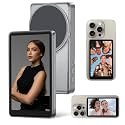 Upgraded Phone Vlog Selfie Monitor Screen, Portable Back Camera Monitor with Magnetic Connection and Remote Control, Low Latency for Selfie Vlog Live Stream, Compatible with iPhone & Android