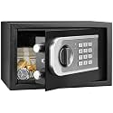 [UPGRADED] Small Safes for Home Dorm, 0.30 Cuft Mini Safe Box