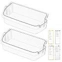 UPGRADED W10803530 Refrigerator Door Bin Compatible with Whirlpool Refrigerator Door Shelf Parts WRT311FZDW01 WRT311FZDW00 WRT311FZDM00 WRT311FZDM01 W10582649 Maytag Fridge Door Shelves,2 PACK