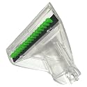 Upholstery Nozzle 304593001 W/Tab and Bristle Strip Compatible with Hoover Steam Vac, PowerScrub SpinScrub, SpinScrub, Max Extract, CleanSlate, Spotless Pet