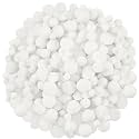 UPINS 600Pcs Christmas Pompom Balls, Light White Pom Poms for Crafts