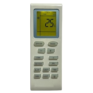 upix ac remote no 18 with backlight compatiblereplacement for bluestar ac remote control exactly same remote will only work
