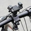 UPPEL Bike Phone Mount 360° Rotatable Bike Phone Holder Universal Cell Phone Bicycle Stand for iPhone and More 3.5-7 inch Cellphone - 2.1-3.5 in Width-Black