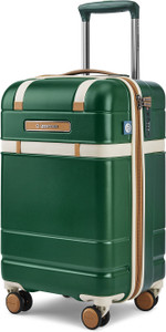 Uppercase Chester Cabin Court Green Hard Luggage